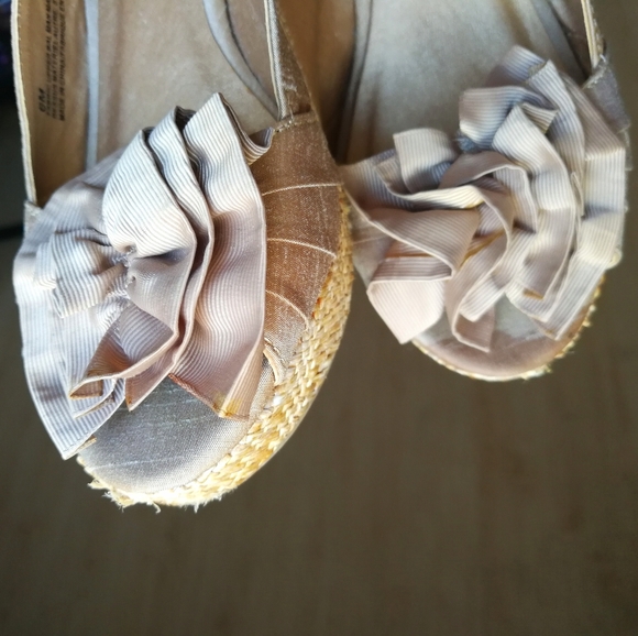 ❤️[3/35] Joy & Peace Peep Toe Slingback Wedges - Picture 7 of 7